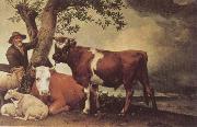 POTTER, Paulus Young Bull oil painting artist